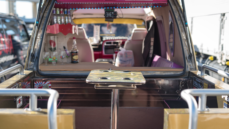 Is it a van or a yacht?